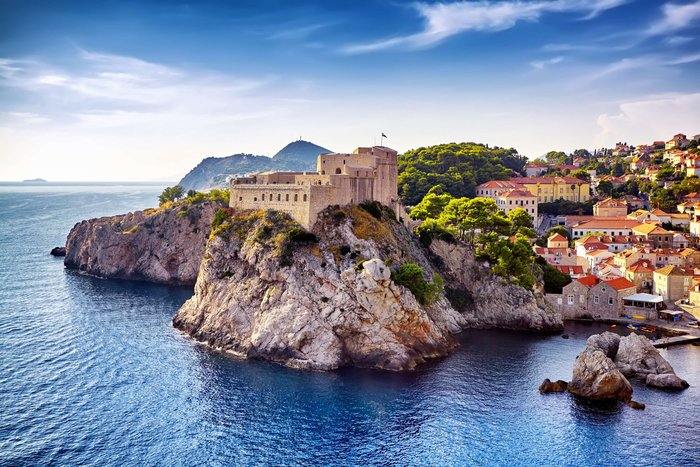 Dubrovnik Kroatien Küste